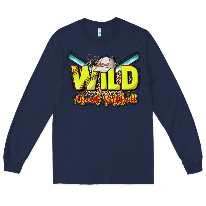 Wild About Softball Long Sleeve Tee by HowdyJamesFarm | Teevron