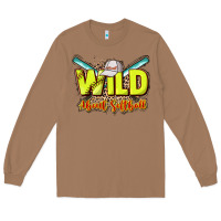 Toasted Coconut Wild about Softball Long Sleeve Tee - HowdyJamesFarm