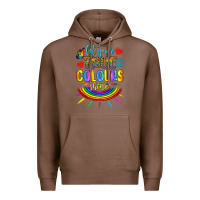 Chestnut Let Your True Colours Shine Premium Hoodie - BundleAndBundleShop