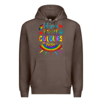 Coffee Let Your True Colours Shine Premium Hoodie - BundleAndBundleShop