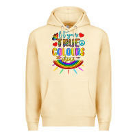 Pina Colada Let Your True Colours Shine Premium Hoodie - BundleAndBundleShop