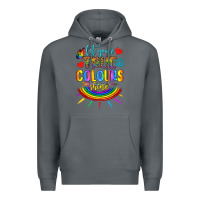Rock Let Your True Colours Shine Premium Hoodie - BundleAndBundleShop