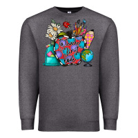 Charcoal Heather to teacher is to first love Premium Sweatshirt - CowhideDigitalArt