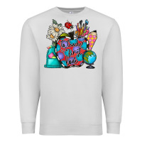 Dove Grey to teacher is to first love Premium Sweatshirt - CowhideDigitalArt