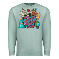 Seafoam to teacher is to first love Premium Sweatshirt - CowhideDigitalArt
