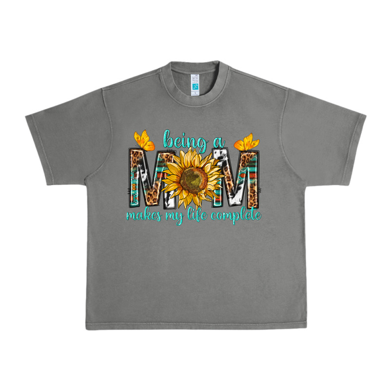 Being A Mom Makes My Life Complete Urban Heavy Tee by texasbilliewilder | Teevron