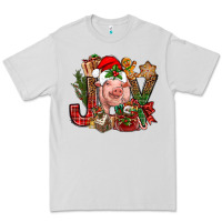 Joy Christmas With Pig Bbs Premium Tee | Teevron