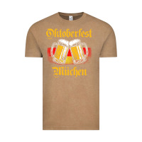 Vintage Coffee Oktoberfest Munich Vintage Tee - baoMotion