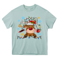 Arona christmas deer school Heavy Core Tee - MaliasSmallBusiness