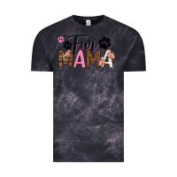 Cloud Black fur mama Vintage Tee - texasbilliewilder