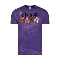Cloud Purple fur mama Vintage Tee - texasbilliewilder