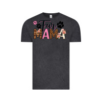 Vintage Black fur mama Vintage Tee - texasbilliewilder