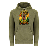 Vintage Olive unapologetically dope afro Vintage Hoodie - NancyCooperArtShop