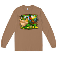 Toasted Coconut It's St. Patrick's Day Rooster And Chicken Long Sleeve Tee - RanaPortraitStore