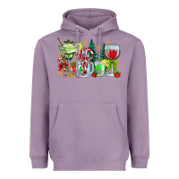 Lavender Christmas tequila Heavyweight Hoodie - CowhideDigitalArt
