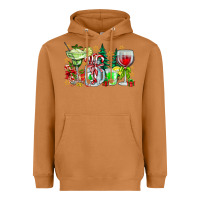 Meerkat Christmas tequila Heavyweight Hoodie - CowhideDigitalArt