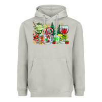 Moon Dust Christmas tequila Heavyweight Hoodie - CowhideDigitalArt