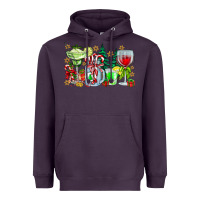 Plum Christmas tequila Heavyweight Hoodie - CowhideDigitalArt