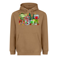 Toasted Coconut Christmas tequila Heavyweight Hoodie - CowhideDigitalArt