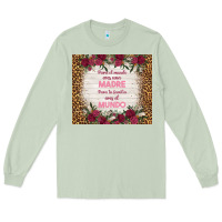 Matcha para el mundo eres una madre para tu familia eres Long Sleeve Tee - TumblerDesignByShophia