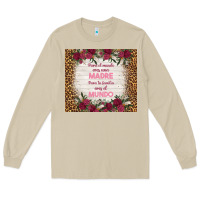 Mushroom para el mundo eres una madre para tu familia eres Long Sleeve Tee - TumblerDesignByShophia
