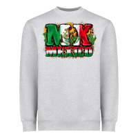 Heather Grey MX Mexico Heavyweight Sweatshirt - FaDigitalArtStudio