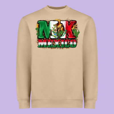 Mx Mexico Heavyweight Sweatshirt Designed By Fadigitalartstudio