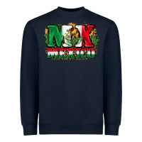 Navy MX Mexico Heavyweight Sweatshirt - FaDigitalArtStudio