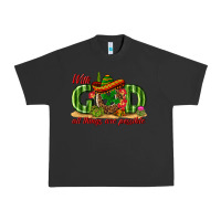Pigment Black With God All Things Are Possible Mexico Urban Heavy Tee - texasbilliewilder