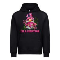Black i'm a survivor gnome Urban Hoodie - BarkalooDesign
