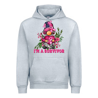 Heather Grey i'm a survivor gnome Urban Hoodie - BarkalooDesign