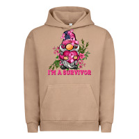 Pigment Burro i'm a survivor gnome Urban Hoodie - BarkalooDesign