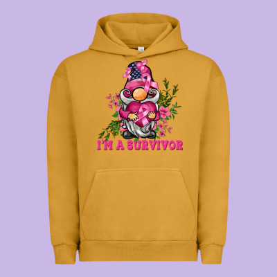 I'm A Survivor Gnome Urban Hoodie Designed By Barkaloodesign