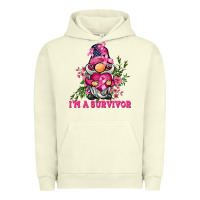 Pigment Pistachio i'm a survivor gnome Urban Hoodie - BarkalooDesign