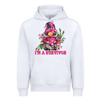 White i'm a survivor gnome Urban Hoodie - BarkalooDesign