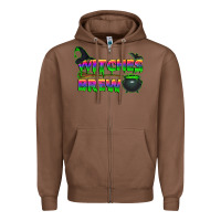 Chestnut witches brew Zipper Hoodie - BundleAndBundleShop