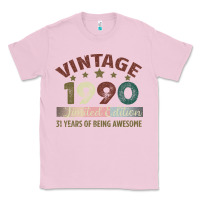 Bubblegum Pink Vintage 1990 Limited Edition 31 Years Of Being Awesome Classic Tee - Bettercallsaul