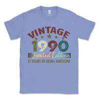 Colony Blue Vintage 1990 Limited Edition 31 Years Of Being Awesome Classic Tee - Bettercallsaul