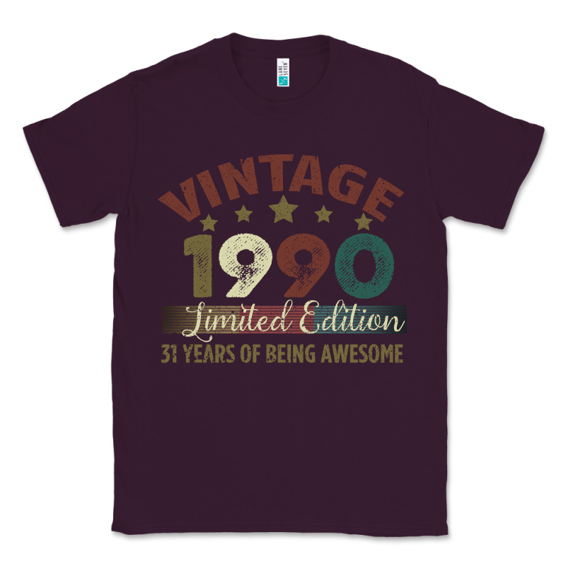 Vintage 1990 Limited Edition 31 Years Of Being Awesome Classic Tee by Bettercallsaul | Teevron