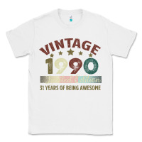White Vintage 1990 Limited Edition 31 Years Of Being Awesome Classic Tee - Bettercallsaul