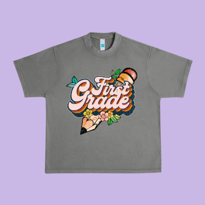 First Grade Urban Heavy Tee Designed By Jahusdesignshop