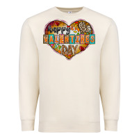 Sandshell Happy Valentınes Day Premium Sweatshirt - CowhideDigitalArt