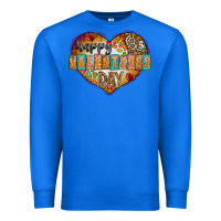True Royal Happy Valentınes Day Premium Sweatshirt - CowhideDigitalArt