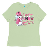 Matcha i am snow cute pink bbs Ladies Tee - BundleAndBundleShop