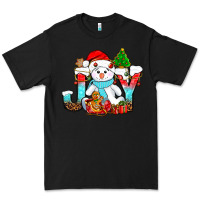 Black joy christmas with snowman bbs Premium Tee - BundleAndBundleShop