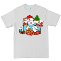 Dove Grey joy christmas with snowman bbs Premium Tee - BundleAndBundleShop