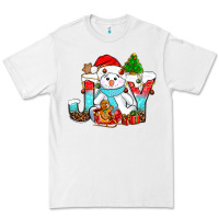 White joy christmas with snowman bbs Premium Tee - BundleAndBundleShop