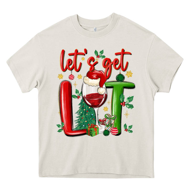 Let's Get Lit Heavy Core Tee by MaliasSmallBusiness | Teevron