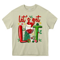 Mossy let's get lit Heavy Core Tee - MaliasSmallBusiness