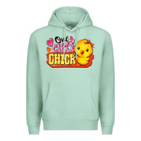 Seafoam one cute chick Premium Hoodie - FaDigitalArtStudio